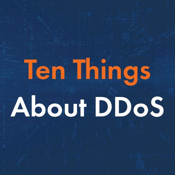  Telecom in Ten | Ten Things to Know About DDoS 